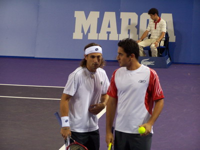 Ferrer e Almagro xuntaronse no dobres